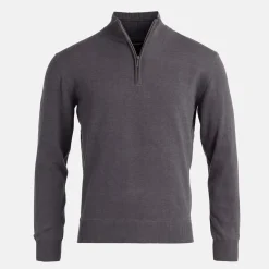 M Louth Knitted Windstopper Grå