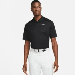 M Nk Df Vctry Solid Polo Svart