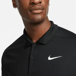 M Nk Df Vctry Solid Polo Svart
