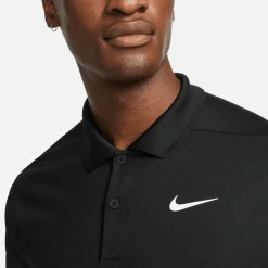 M Nk Df Vctry Solid Polo Svart