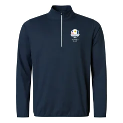 M Rc25 Cradoc Halfzip Fleece Blå