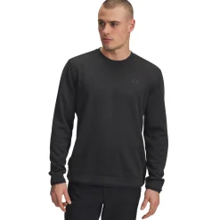 M Sweater Fleece Crew Svart