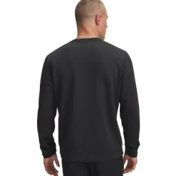 M Sweater Fleece Crew Svart