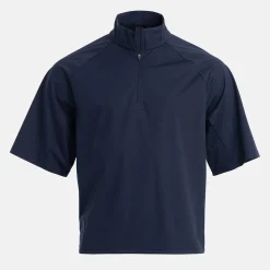 M Windbreaker SS 1/4 Zip Blå