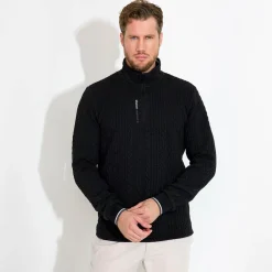 M Woburn Midlayer Svart