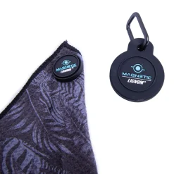 Magnetic Towel Svart Grå