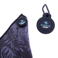 Magnetic Towel Svart Grå