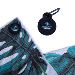 Magnetic Towel Vit Grön