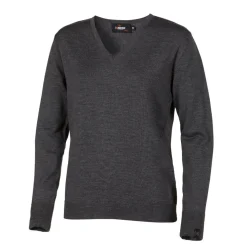 Merino V-Neck Grå