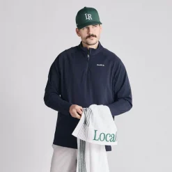 Midlayer Q-Zip Blå
