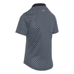 Mini Geo Floral Ss T Blå