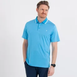 Mini Stripe Polo Blå
