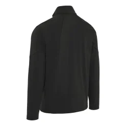 Mixed Media Pullover Svart