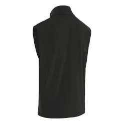 Mixed Media Vest Svart