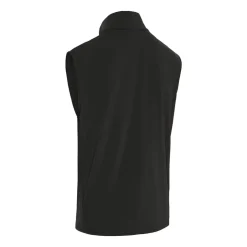 Mixed Media Vest Svart