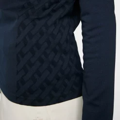 Nancy Seamless Mid Layer Blå