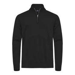Oakville Half Zip Sweater Svart