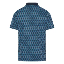 OP All Over Jacquard Colour Block Polo