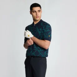 Outline Knitted Polo