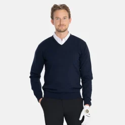 PD V-Neck Blå