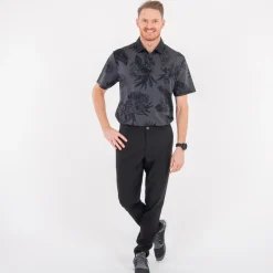 Playoff Polo 2.0 Floral Svart