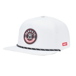 Retro Golfer Snapback Vit