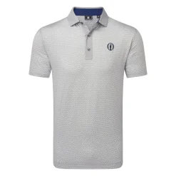 Rock Print Lisle Shirt Grå
