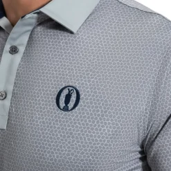 Rock Print Lisle Shirt Grå