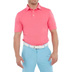 Stretch Pique Solid Rosa