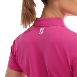 Stretch Pique Solid Rosa