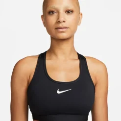Swoosh Medium Support W Svart