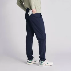 Tapered Lightweight Tech Pants Blå