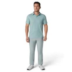 Textured Chev Printed Polo