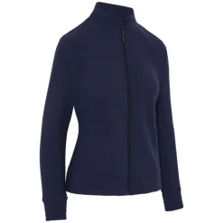 Textured Fleece Midw Blå