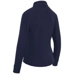 Textured Fleece Midw Blå