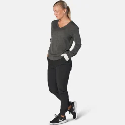 Vernon V-Neck Merino Grå