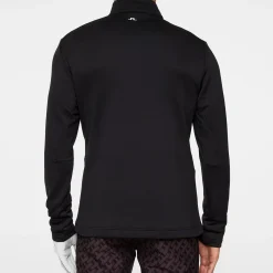 Vinnie Quarter Zip Mid Layer Svart