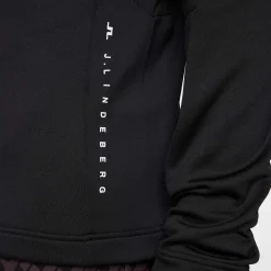 Vinnie Quarter Zip Mid Layer Svart