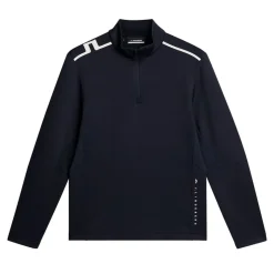 Vinnie Quarter Zip Mid Layer Blå