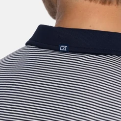 Virtue Polo Stripes Blå