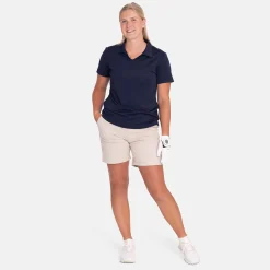 Virtue Polo V-Neck Blå