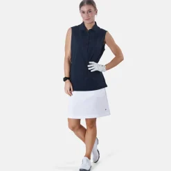 W Cray Sleeveless Blå