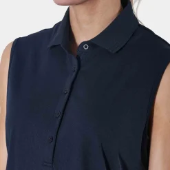 W Cray Sleeveless Blå