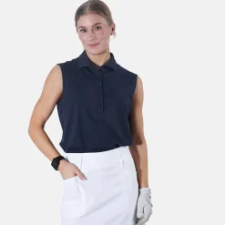 W Cray Sleeveless Blå