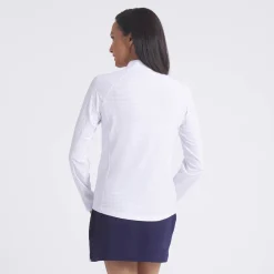 W Houndstooth 1/4 Zip
