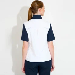 W Lanark Stretch Windshirt Vit