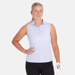 W Prestwick Recycled Sleeveless Blå