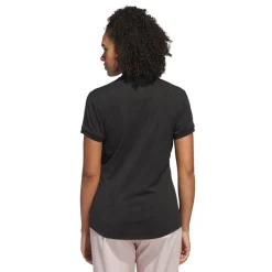 W Ultimate Diamond Jacquard Polo Shirt Svart