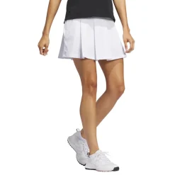 W Ultimate Tour Pleated Skirt Vit