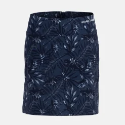 W Woven Stretch AOP Blå